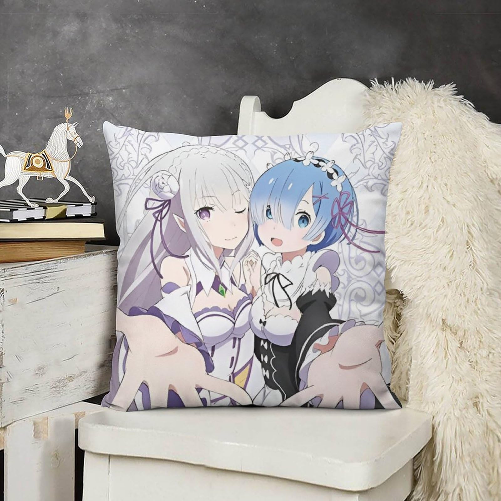 Amazon.co.jp: Re ゼロから始める異世界生活 リゼロ レム エミリア